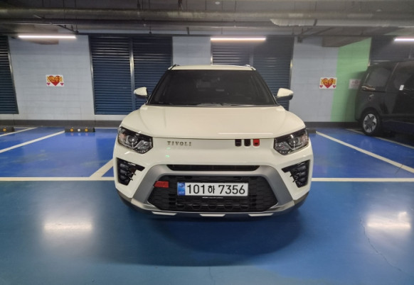 더 뉴티볼리 1.6 가솔린 2WD V1 101하7356 티볼리장기렌터카, 저신용렌트카, 티볼리장기렌트